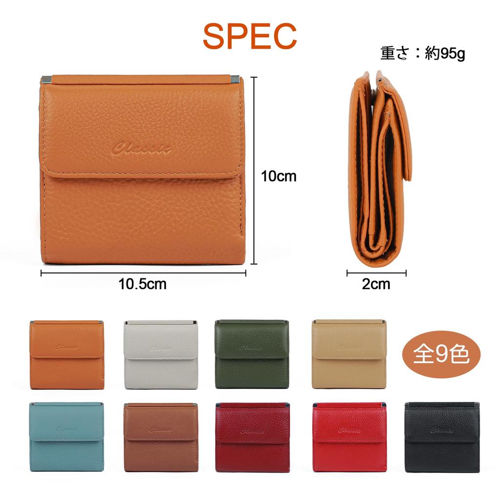 Genuine Leather Bifold Wallet for Men and Women with Kiseki Mini Travel Card Coin Key Casual [imeetu] Pocket, Wallet, Wallet, Compact, Soft,