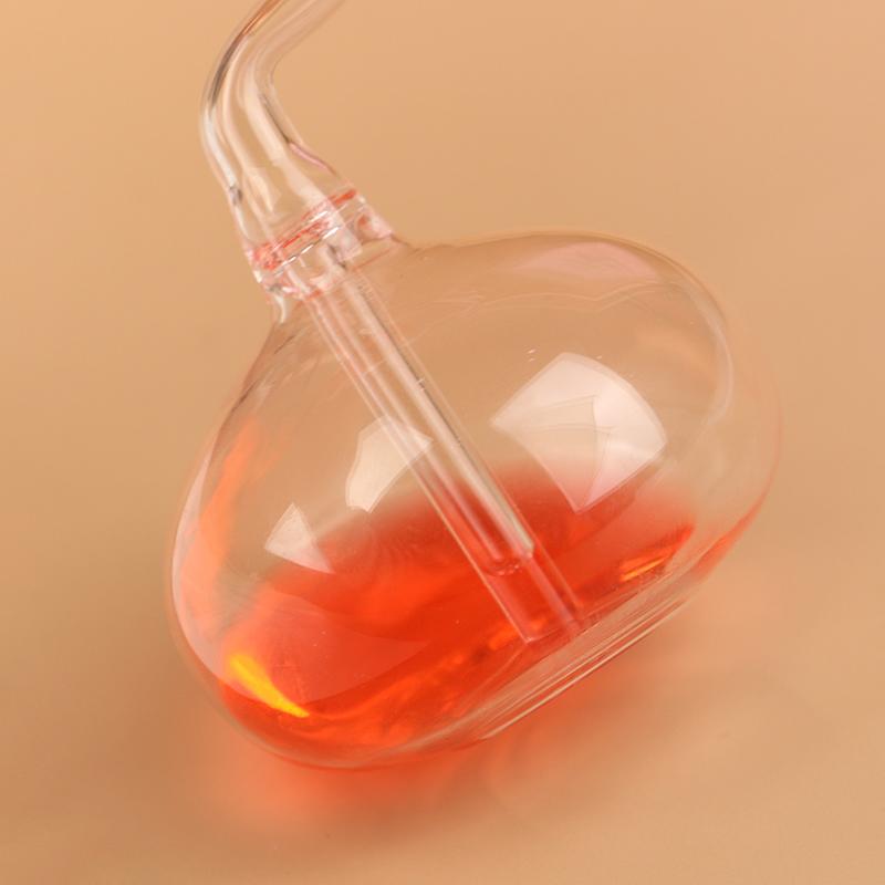 Children Educational Toys Science Energy Museum Toy Love Meter Hand Boiler Thermometer Spiral Glass