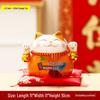 Lucky Cat Ceramic Decor: Creative Japanese Fortune Cat Small Piggy Bank - Ideal Gift for Store Openings