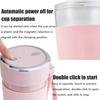 Electric Juicer Cup Handheld USB 1200mAh Battery Powered Washable Anti-corrosive Transparent 21000RPM Bottle with Lanyard