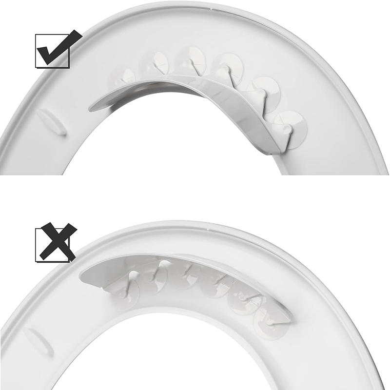 Soft Close White Toilet Seat Cover Slow Closing Durable Plastic Bidet Seat With Hygienic Easy Clean Design For Home Bathroom Toilet Accessories