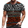 Africká grafická trička Barevné abstraktní umění 3D potisk Pánské Dámské tričko Dovolená Streetwear Harajuku Dětské Topy Trička Oblečení