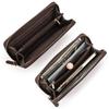 Humerpaul Pánská kožená peněženka Long Wallet Clutch Bag Taška na mobilní telefon
