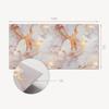 Self-adhesive Decoration with Graphics for an Office or Study 100x50 cm Elegant Marble with Veins