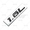3D Metal Chrome Zinc Alloy Adhensive Emblem 1.4L 1.5L 1.6L 1.7L 1.8L 1.9L Body Trunk Fender Badge Accessory
