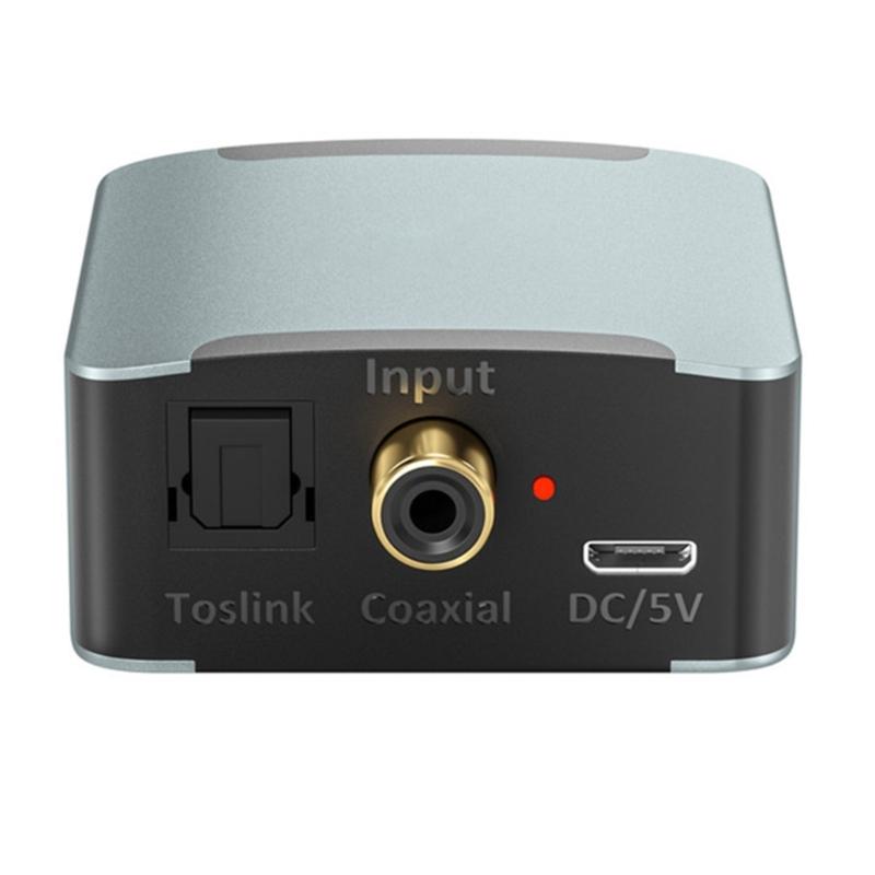 

Digital to Analog AudioConverter Optical Fiber Coaxial Signal to AnalogDAC SPDIF 3.5mmJack 2xRCA Amplifier Decoders 1