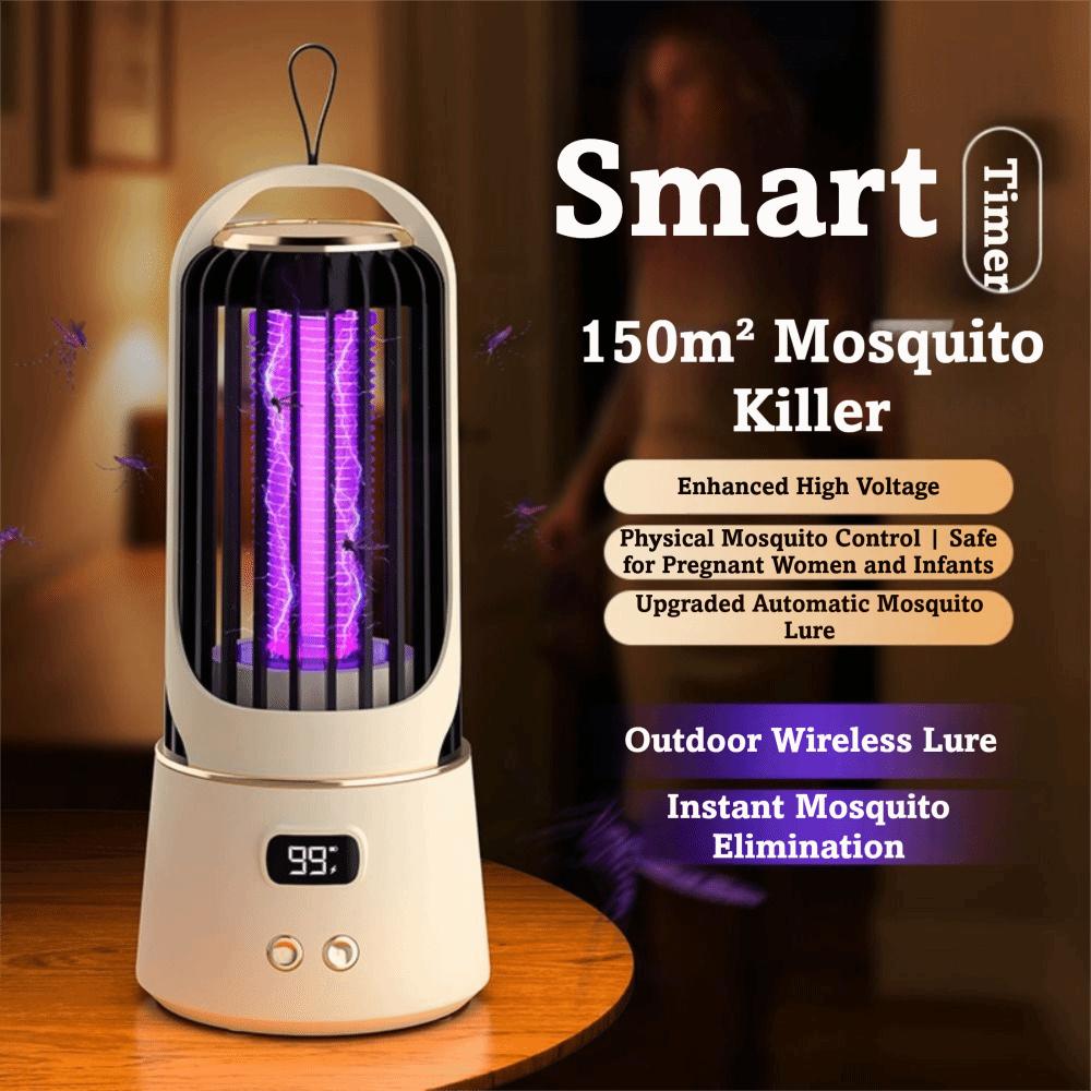 Powerful Silent Bug Killer Electric Shock Mosquito Trap Light Mosquito Zapper Lamp  Patio