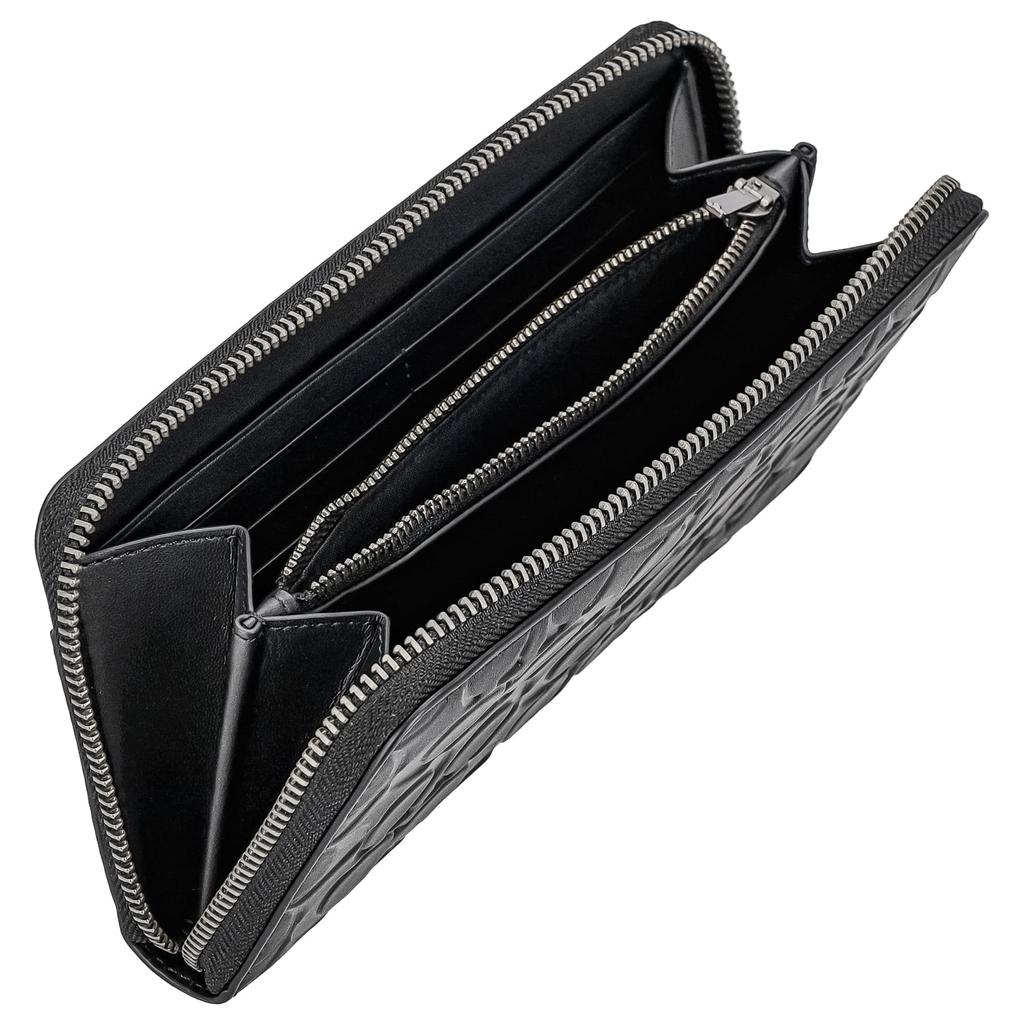 Long Wallet CE551 [Coach] (round Zipper) Men's QB/BK [item]