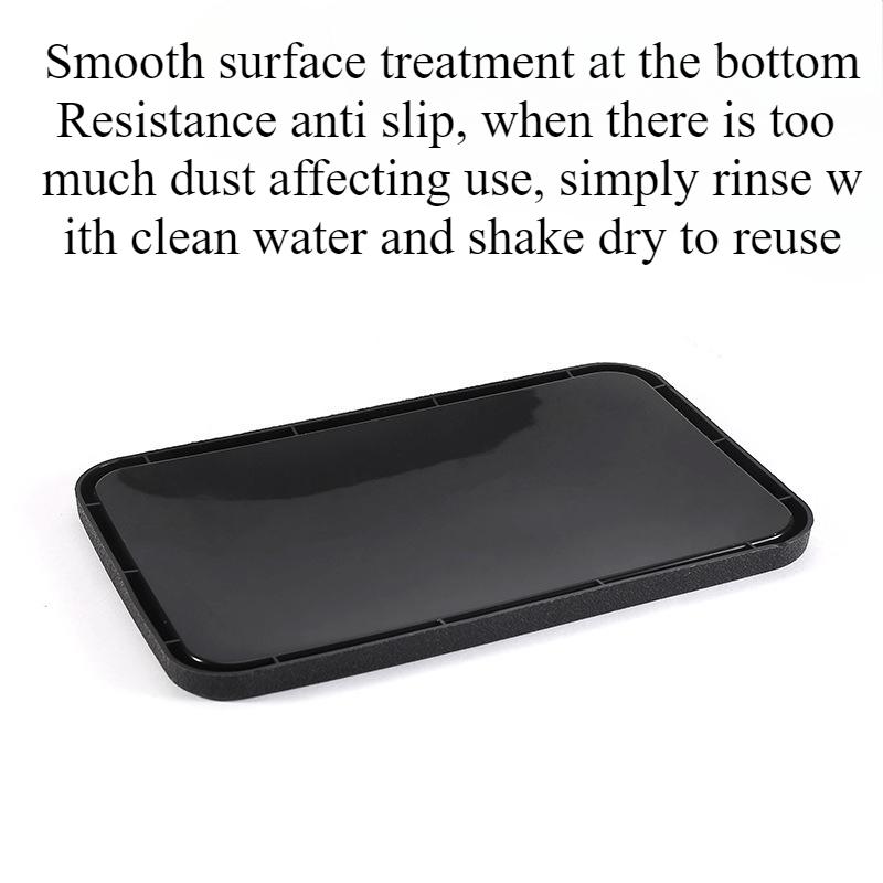 1pcs 200x127mm Car Front Dashboard Silicone NonSlip Auto Interior Dashboard Sticky Pad Storage Catcher Pad Mat  Cushion Accessor
