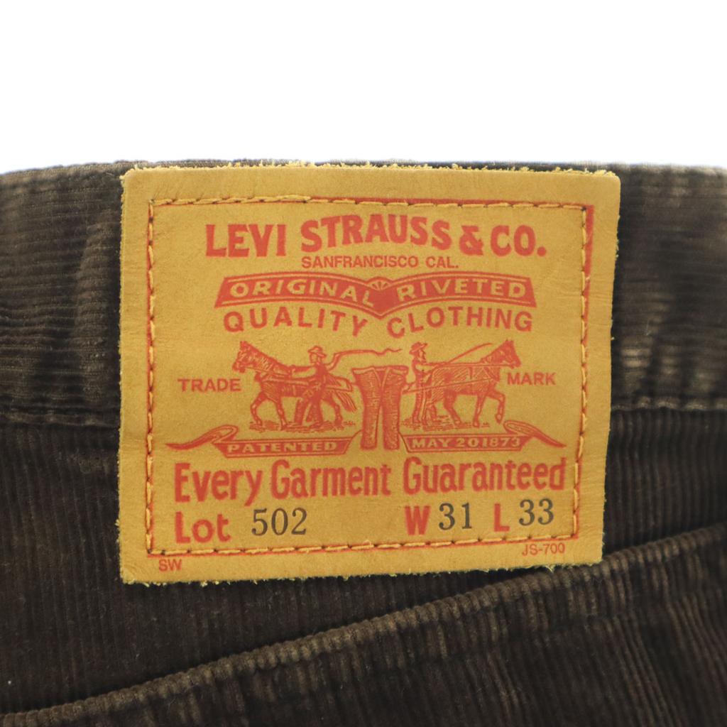 Levi's 00s 502 Corduroy pants W31 Brown Men's Used