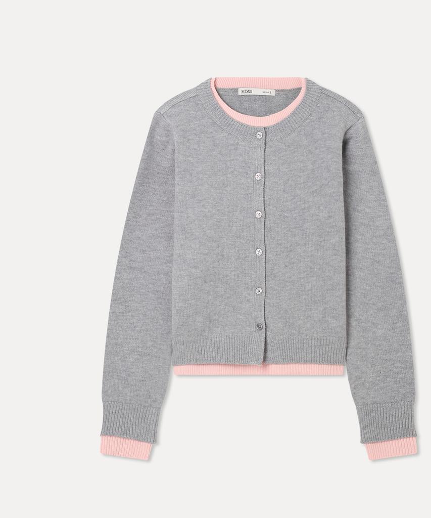 MIXXO Color Block Layered Button Pullover_Miwkag121T