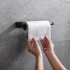 Punch-Free Toilet Paper Holder Self Adhesive Bathroom Kitchen Stainless Steel Toilet Roll Holder Wall Organizer Home Accessories