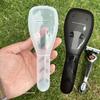 1 Peça Estojo Transparente para Lâmina de Barbear, Caixa de Armazenamento para Barbeador, Caixa de Armazenamento Portátil Segura para Viagem para Lâmina de Barbear