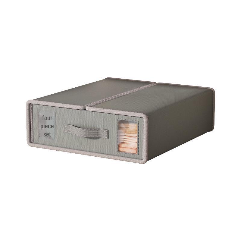 Oxford Cloth Bed Sheet and Clothing Storage Box Set