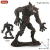 Oenux Original Wilde Dinosaurier Mythos Drache Tiere Modell Feuer Bulle Krake Monster Krabbe Actionfiguren Kinder Sammlung Spielzeug Geschenk