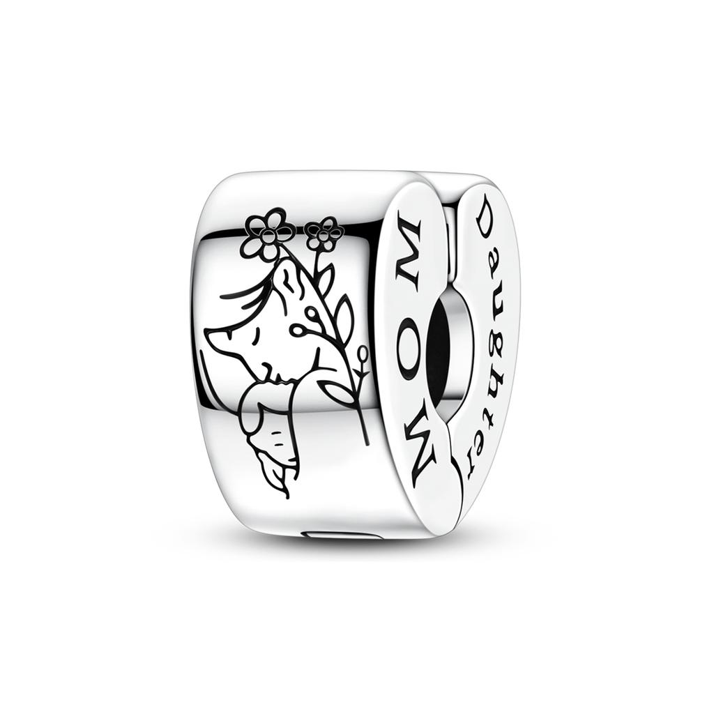 Mother's Day 925 Silver Charms Warm LOVE MOM Beads Pendant Fit Bracelet Diy Woman Jewelry