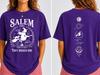 Salem Witch Shirt, They Missed One Tee, Vintage Halloween Witch T-Shirt, Celestial Front and Back Print, Spooky Season Gift