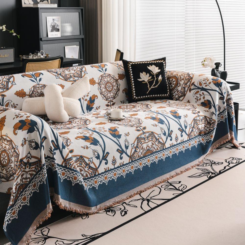 

Главная Шениль Этнический Стиль Цветок Диван Коврик Пледы Летний Кемпинг Пикник Одеяло Чехол Диван Чехол 180x130