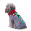 Winter Warm Christmas Snowflake Dog Sweater for Cold-Weather Protection