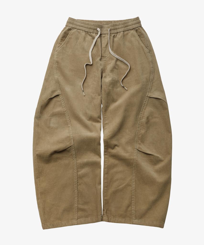 GOLDEN SUNSHINE Corduroy Parachute Pants_Beige