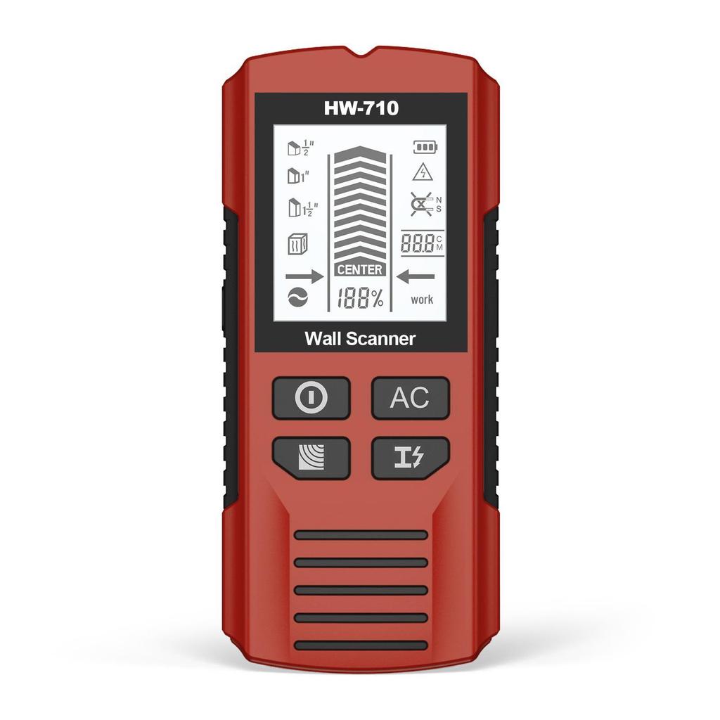 5-in-1 Wall Detector: Stud, Column, and Metal Finder