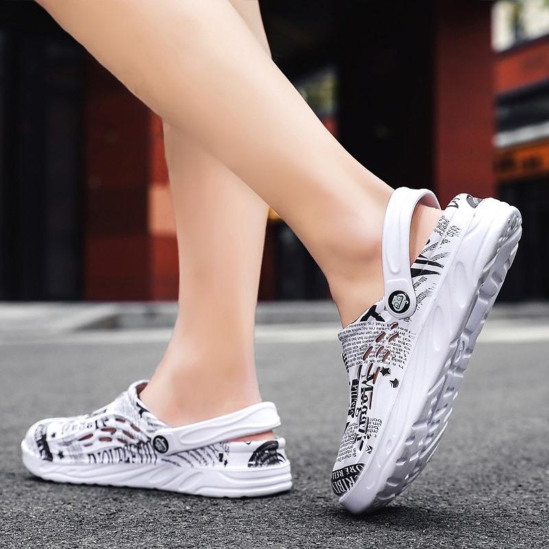 Sandaler for menn Sommersko Tresko Hagesko Fritidssko Strandsko Halvtøfler