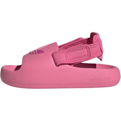 AdiFOM Adilette Papuci Ton Roz Semi Lucios Fuchsia Bliss Pink (PS) Adidași pentru copii JP5524