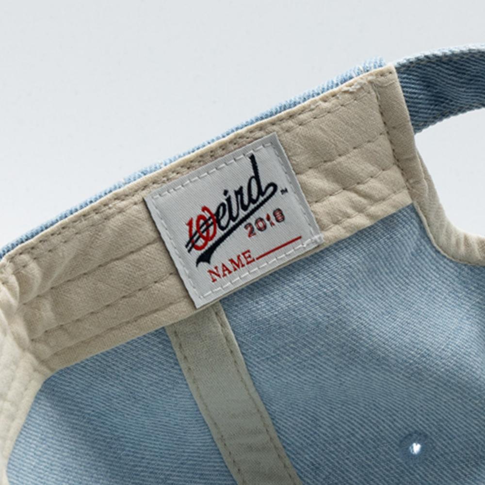 Wieoldeuwoldeu Love Logo Denim Ball Cap
