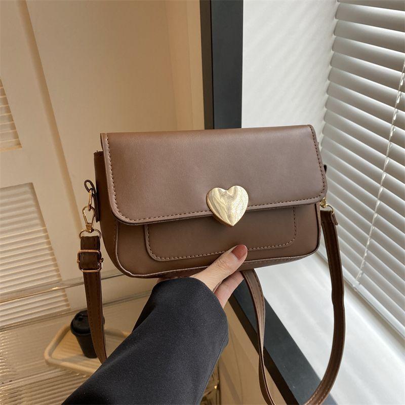 Premium Textured Women's Bags, Bags, New 2025 Fashion Shoulder Underarm Bags, Messenger Bags, Foreign-style Versatile Small Square Bags