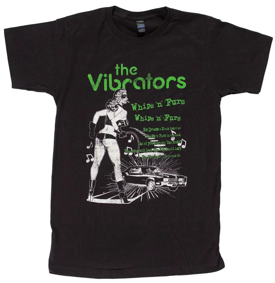 NEW VIBRATORS WHIPS N FURS T Shirt M