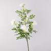 Falscher Floraler Künstlicher Pagodenbaum Blume Echte Haptik Grüne Blätter Simulation Michelia Figo Realistischer Handgemachter Kunstblumen Zweig