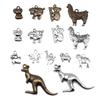 20 Stück Australien-Serie Anhänger Koalabär Känguru Alpaka Schaf Anhänger für Armbandherstellung Schlüsselanhängerherstellung Halskettenherstellung