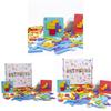 Wooden 3d Puzzle For Kids With Interlocking Blocks For Family Play And Brain Development