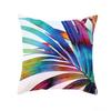 Exotic Plants And Floral Pattern Double-Sided Printed Pillow Cover Short Plush Suitable Living Room Bedrooms Throw Cushion Cover