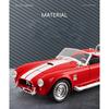 1/22 Ford 1965 Shelby Cobra 427 S/C Alloy Roadster Sports Car Model Diecast Metal Classic Car Vehicle Model Sound Light Kids Toy Gift