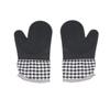 2pc Silicone Oven Gloves Thickened Baking Gloves Kitchen Gloves Anti Scalding Gloves  BBQ