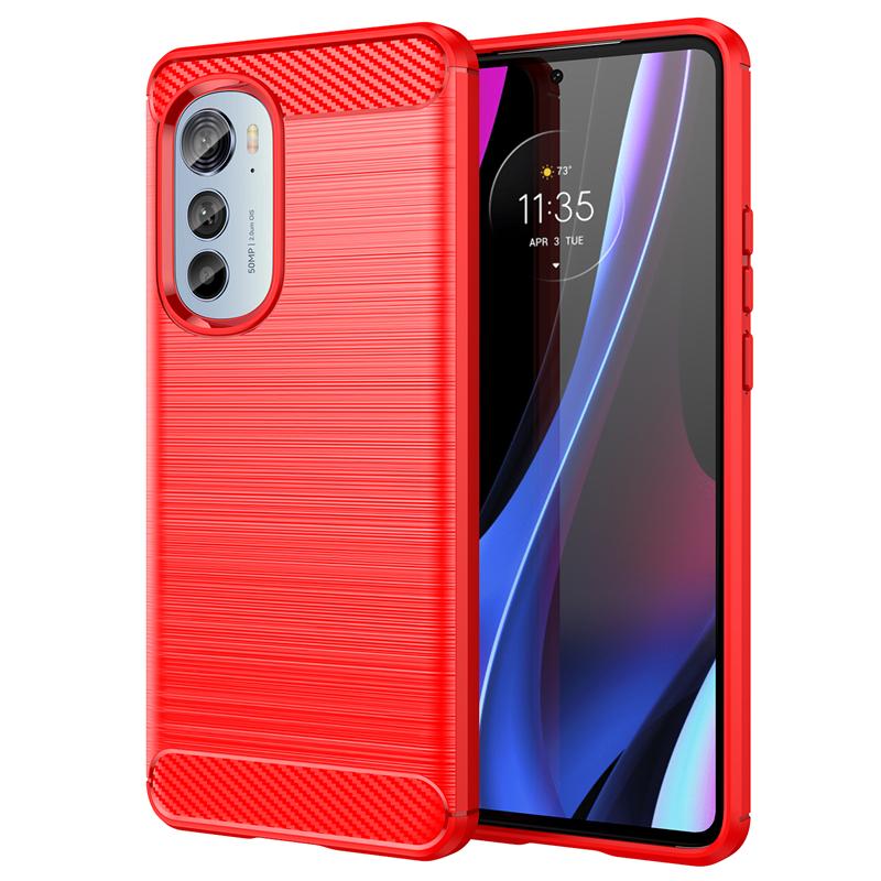 

For Motorola Edge 2022 Case Bumper Anti-knock Silicone Carbon Fiber Cover For Motorola Edge 2022 Case For Moto Edge 2022 Case For Moto Edge 2022
