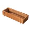 Vintage Style Wooden Planter Pot For Succulent Plant Breathable Design Lightweight Indoor Outdoor Home Garden Decoration