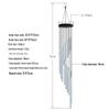 Cross-Border 18-Tube Metal Wind Chimes Home Ornaments