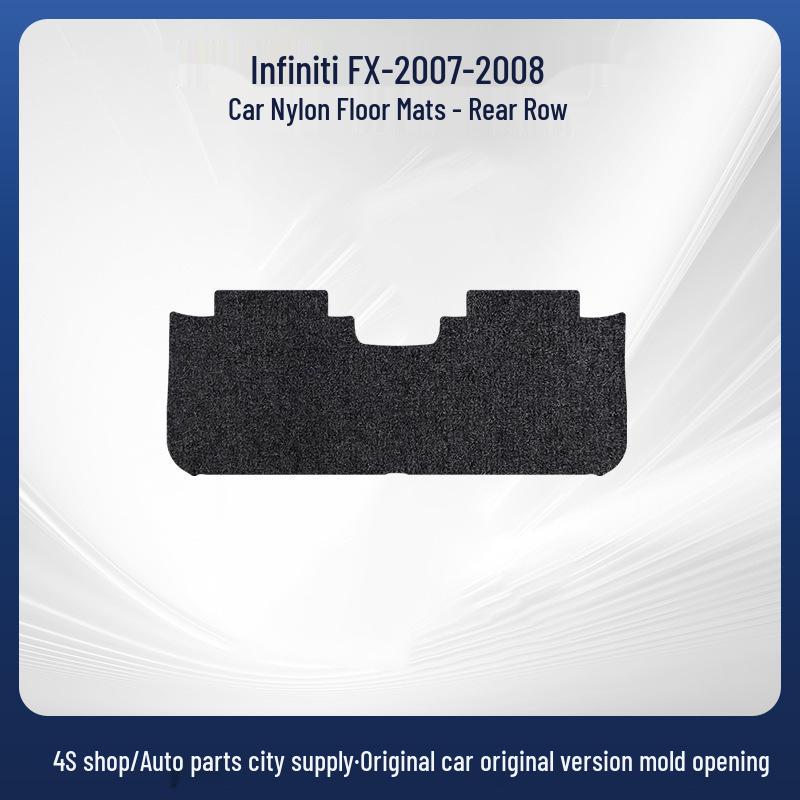 Infiniti FX 07-08 Nylon Velvet Floor Mats, Original Mold