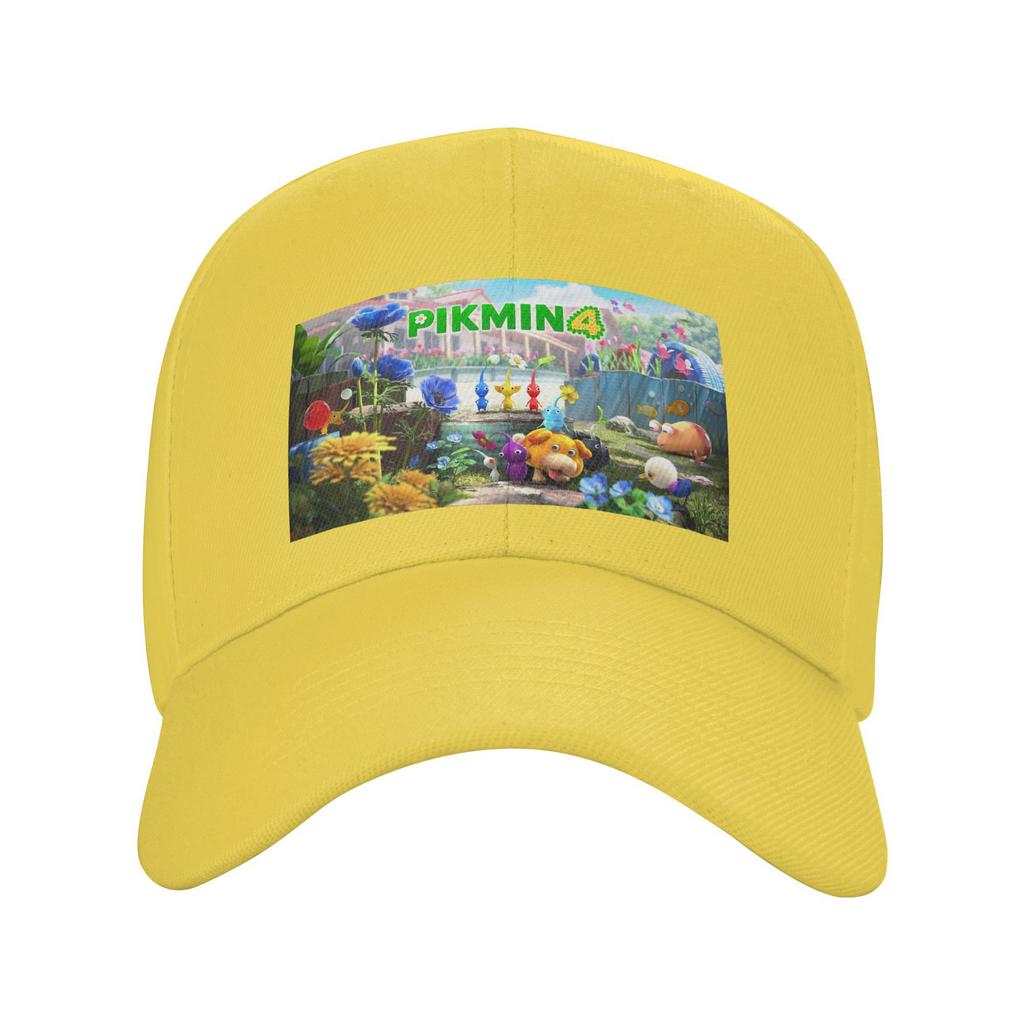 Unisex Baseball Hats Pikmin  Outdoor Streetwear Summer Sports Baseball Caps Hip Hop Cap Casquette Hats