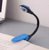 Clip Lamp For Reading, Gray, Adjustable Light Angle