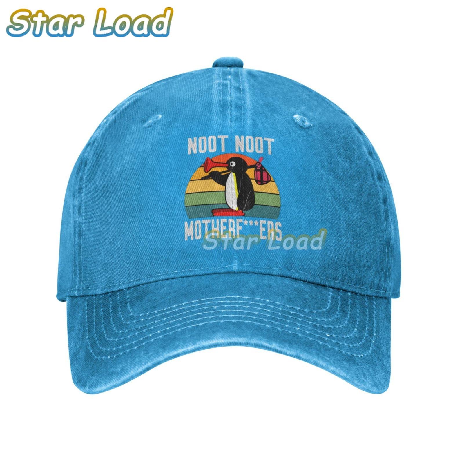 

Noot Бейсболка Унисекс Шляпы Женский козырек Snapback Pingu Pinga Пингвин ТВ Кепки One Size