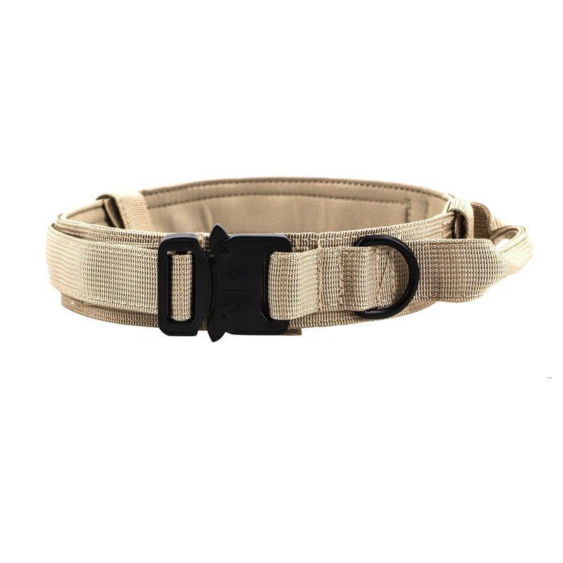 Tactical Nylon Dog Collar Military Training Medium Large Dogs Outdoor Pet