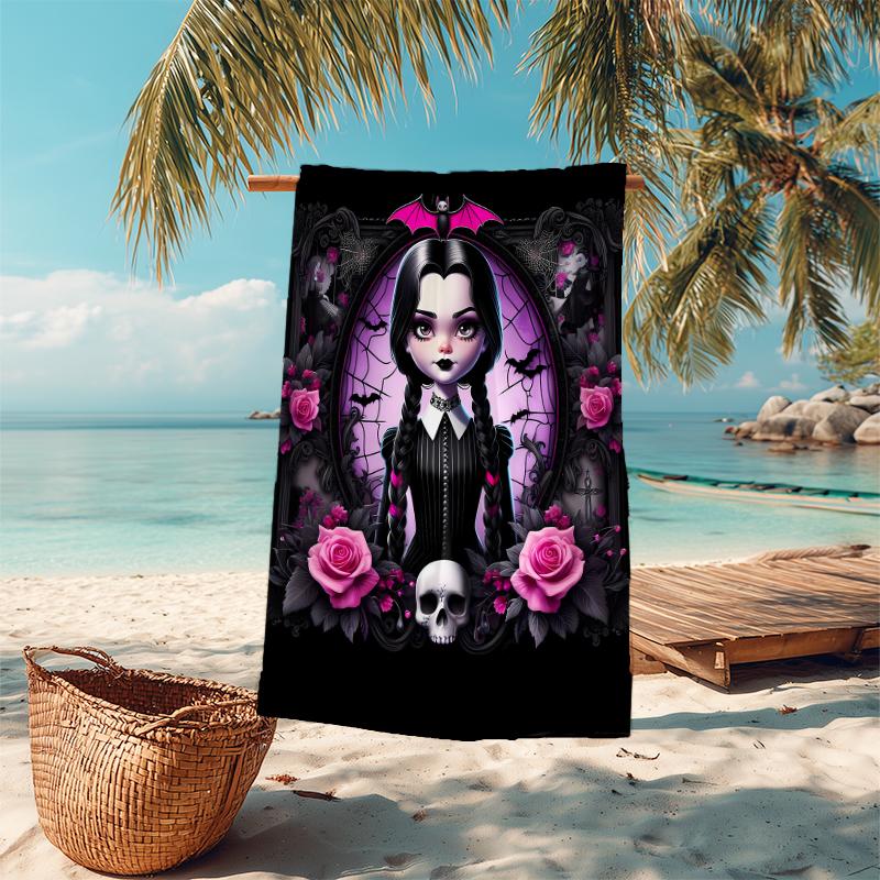 1Pc Dance Headless Body Beach Towel Microfiber Beach Towel Thin Absorbent For Beach Swimming Yoga Bath Sports 0917162