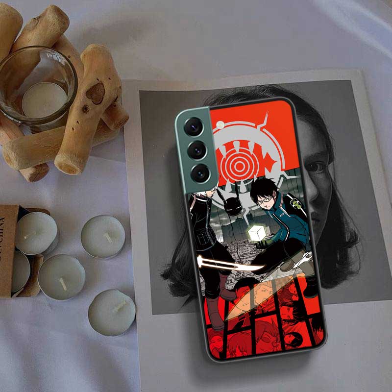 

Чехол для телефона World Trigger Kuga Yuma для Samsung A02 A03 A03S A04 A04S Galaxy A55 A35 A25 A15 S10 Lite A9 A8 A7 A6 Plus A90 A80 Co Samsung A35 5G