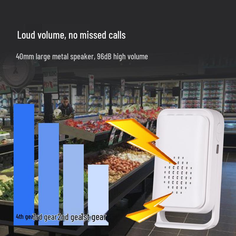 Infrared Entry Doorbell with Voice Welcome and Split Design