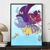 5D DIY Diamond Painting Bug Crisis Group Flying Illustration Embroidered Mosaic Cross Stitch Home Decor Gift Crafts