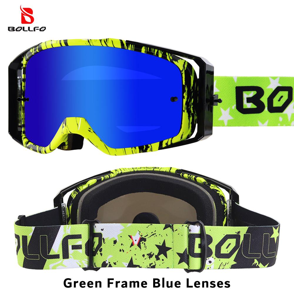 Dirt Bike Enduro Goggles Ventilation Airflow UV400 Protection Motocross Goggles with Tear-Off Ready Lens Motorcycle Equipment