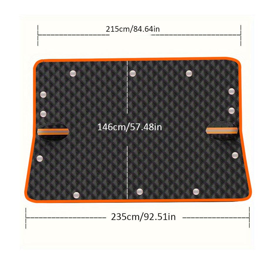 

Зимний автомобильный чехол-шторка от снега и мороза